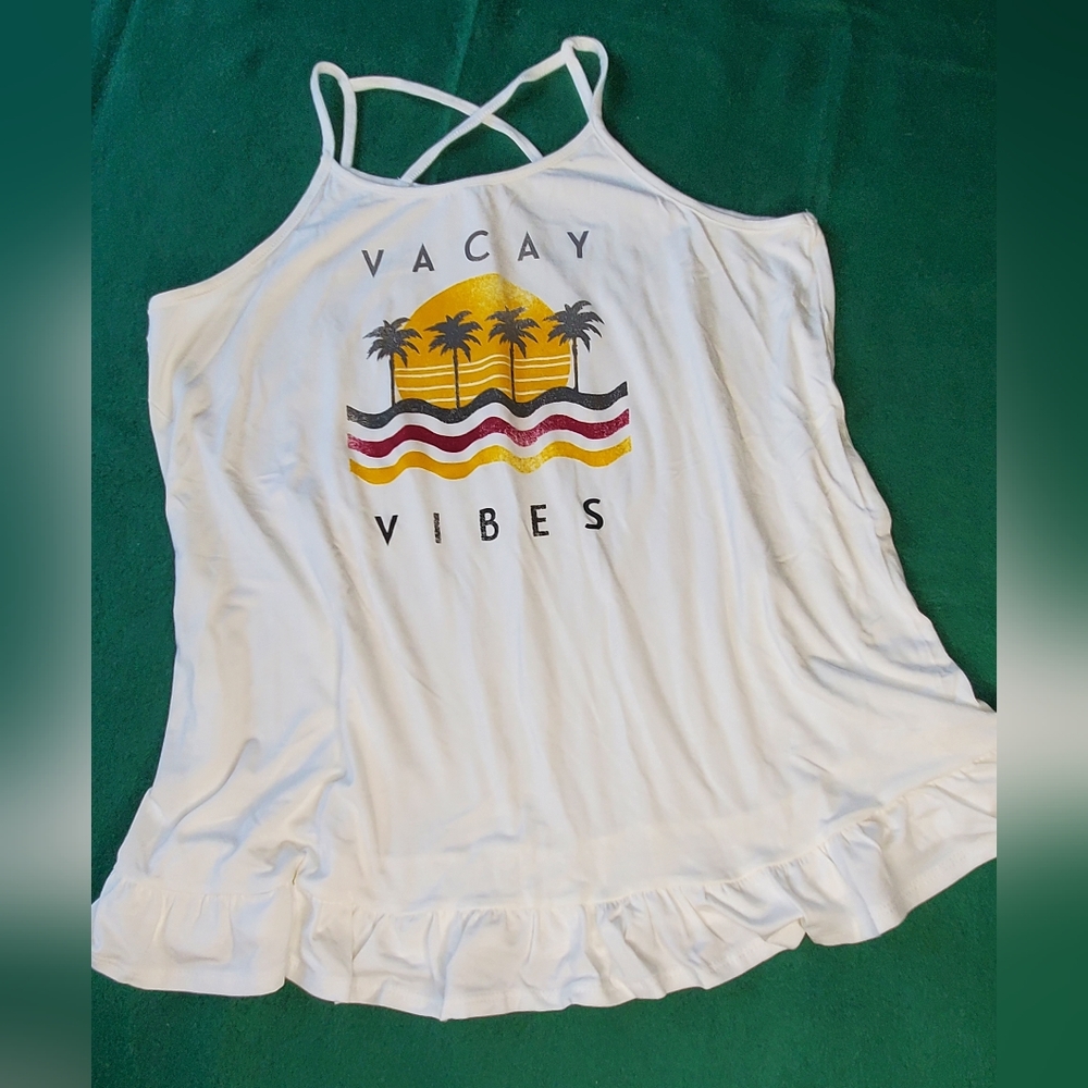Love, Glam Girl tee-tank top